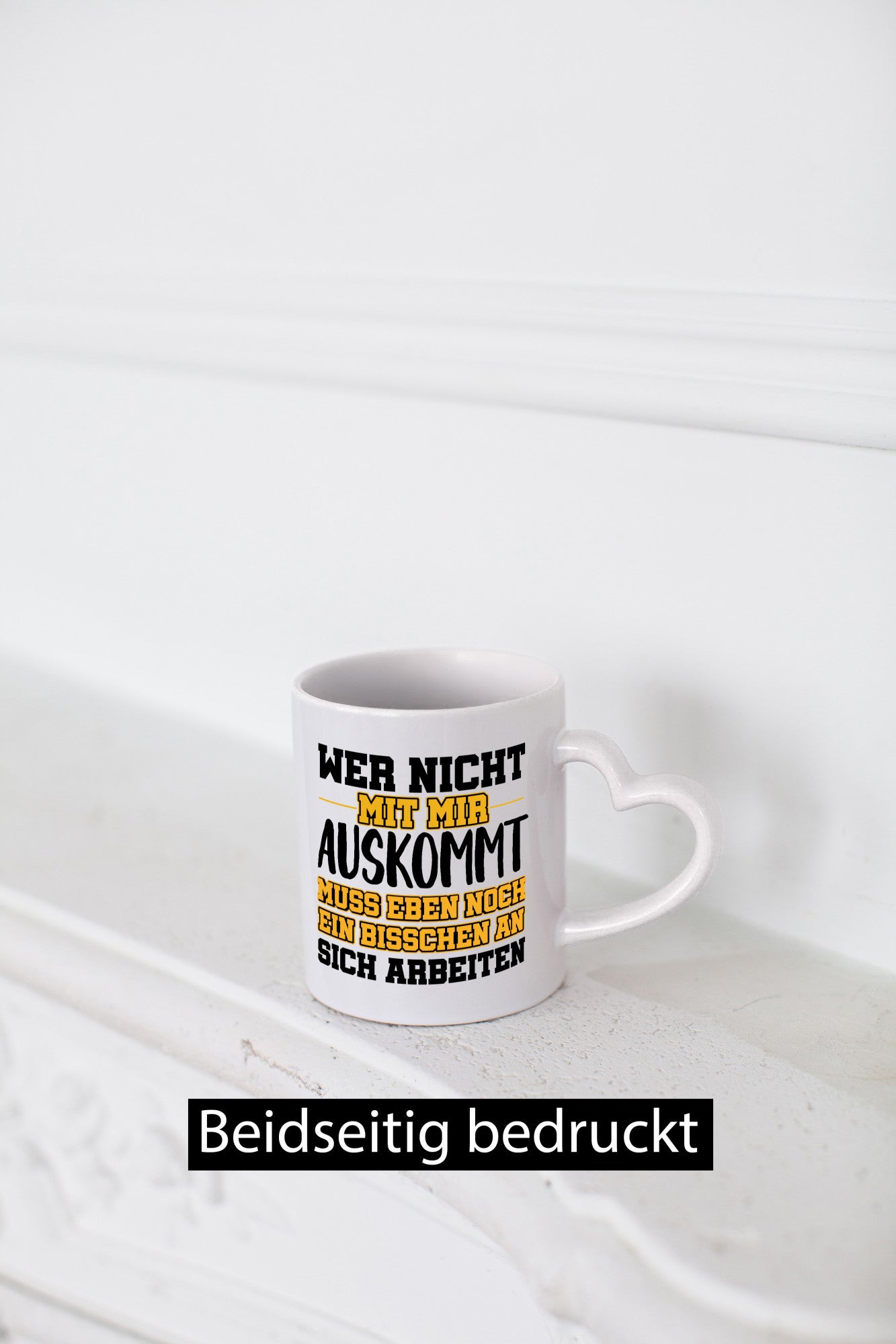 An sich Arbeiten Humor Arbeit Kollegen Büro Geschenkidee Tasse