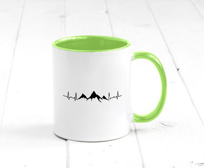 Berge Motiv | Alpen Skifahren Skiurlaub Apres Ski Geschenkidee Humor Tasse