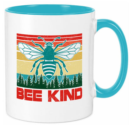 Bee kind | Bienen imker Bienenflüsterer v2 lustiger Spruch Geschenk Humor Tasse
