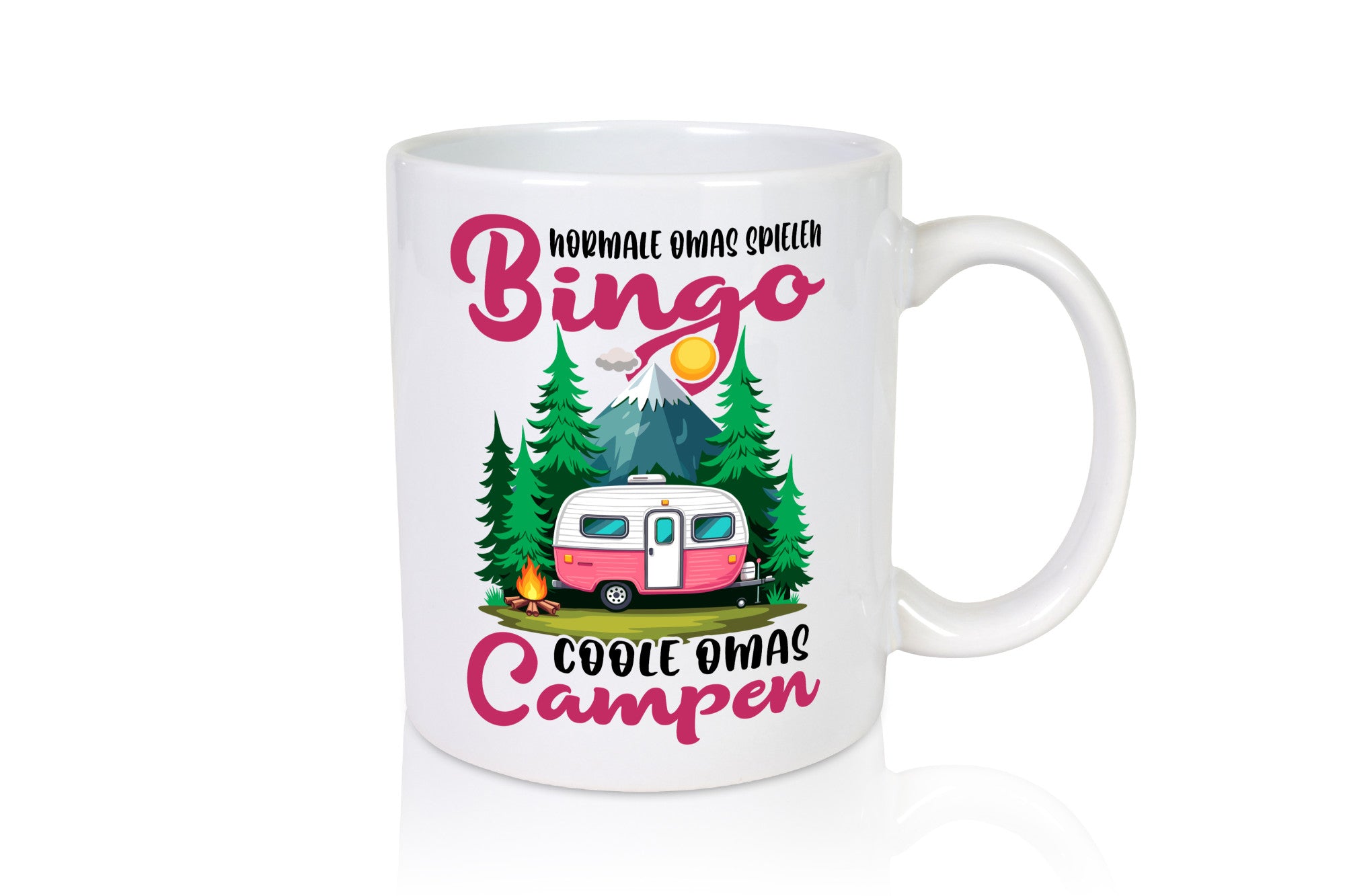 Normale Omas spielen Bingo coole Campen | Camping v2 Geschenkidee Familie Humor