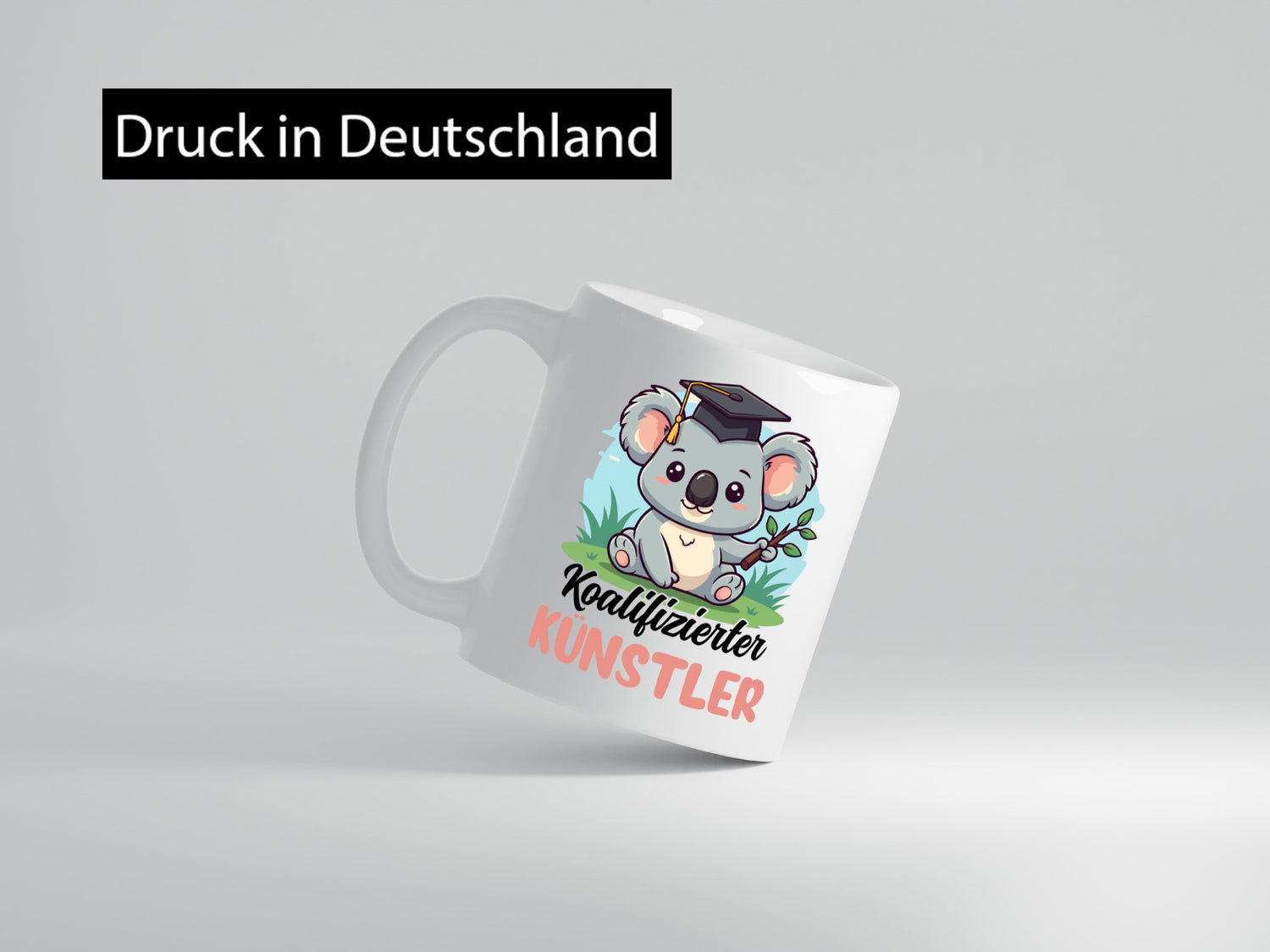 Qualifizierter Künstler | Kunst Humor Geschenkidee Tasse