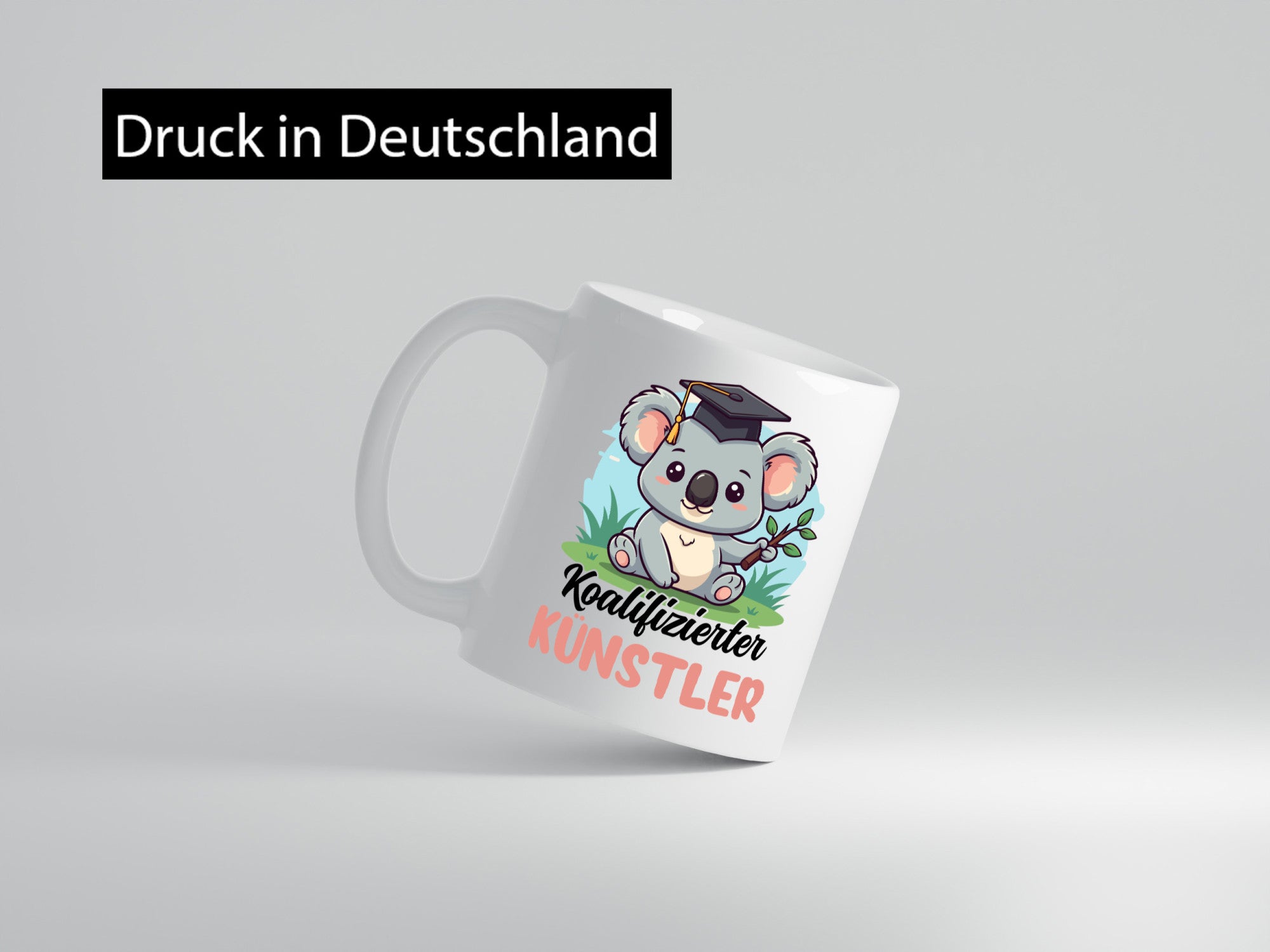 Qualifizierter Künstler | Kunst Humor Geschenkidee Tasse