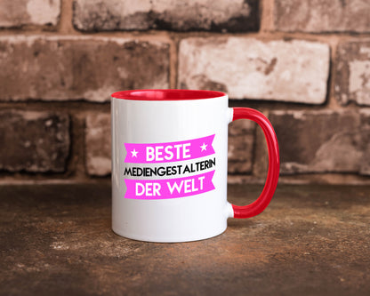 Beste Mediengestalterin | Medien lustiger Spruch Geschenk Humor Geschenkidee