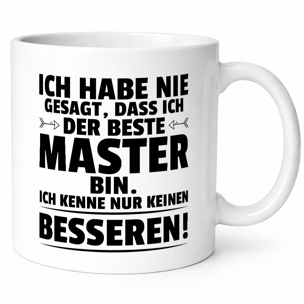Der Beste Master | Universität Student Geschenk Humor Geschenkidee lustiger