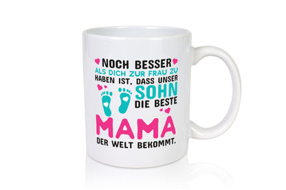 Werdende Mama | Schwangerschaft Tasse Nachwuchs Geschenkidee Familie Humor