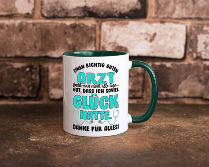 Richtig guter Arzt | Dankeschön Tasse Ärzte Spruch vl9 Humor Geschenkidee