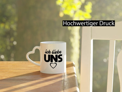Ich liebe uns | Paar Beziehung Geschenkidee Humor Tasse