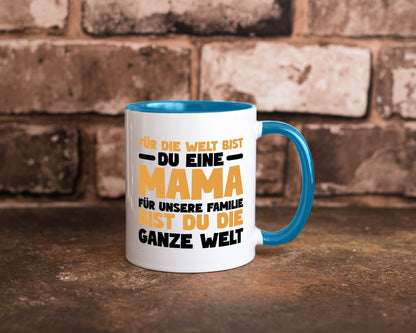 Beste mama der Welt vl8 lustig Familie Geschenkidee Geschenk Tasse