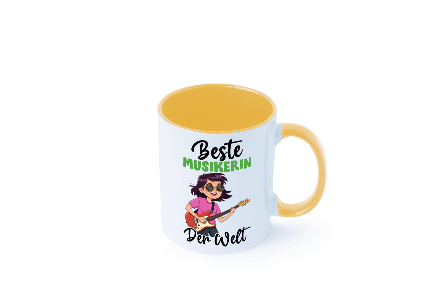 Beste Musikerin | Musik Musikantin v2 Geschenkidee Humor Tasse