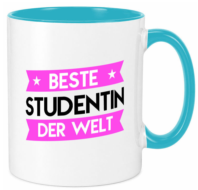 Beste Studentin | Uni Studium Universität Geschenkidee Humor Tasse