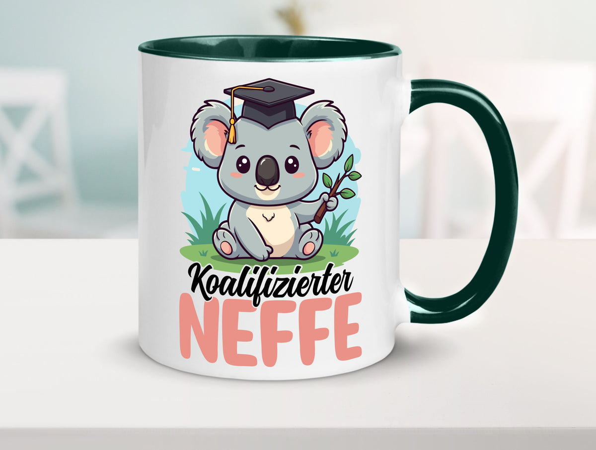 Koalifizierter Neffe | Familie Bruder Bester Onkel Geschenkidee Humor Tasse