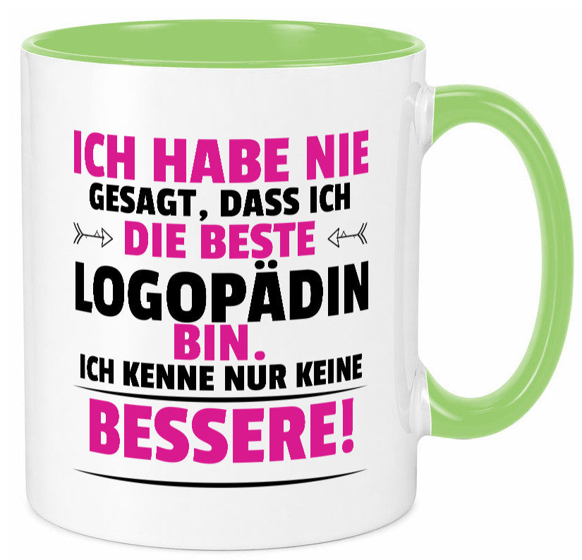 Die Beste Logopädin | Sprachtherapie Geschenk Humor Geschenkidee lustiger
