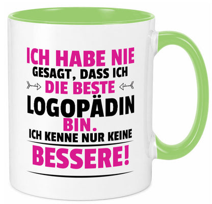Die Beste Logopädin | Sprachtherapie Geschenk Humor Geschenkidee lustiger