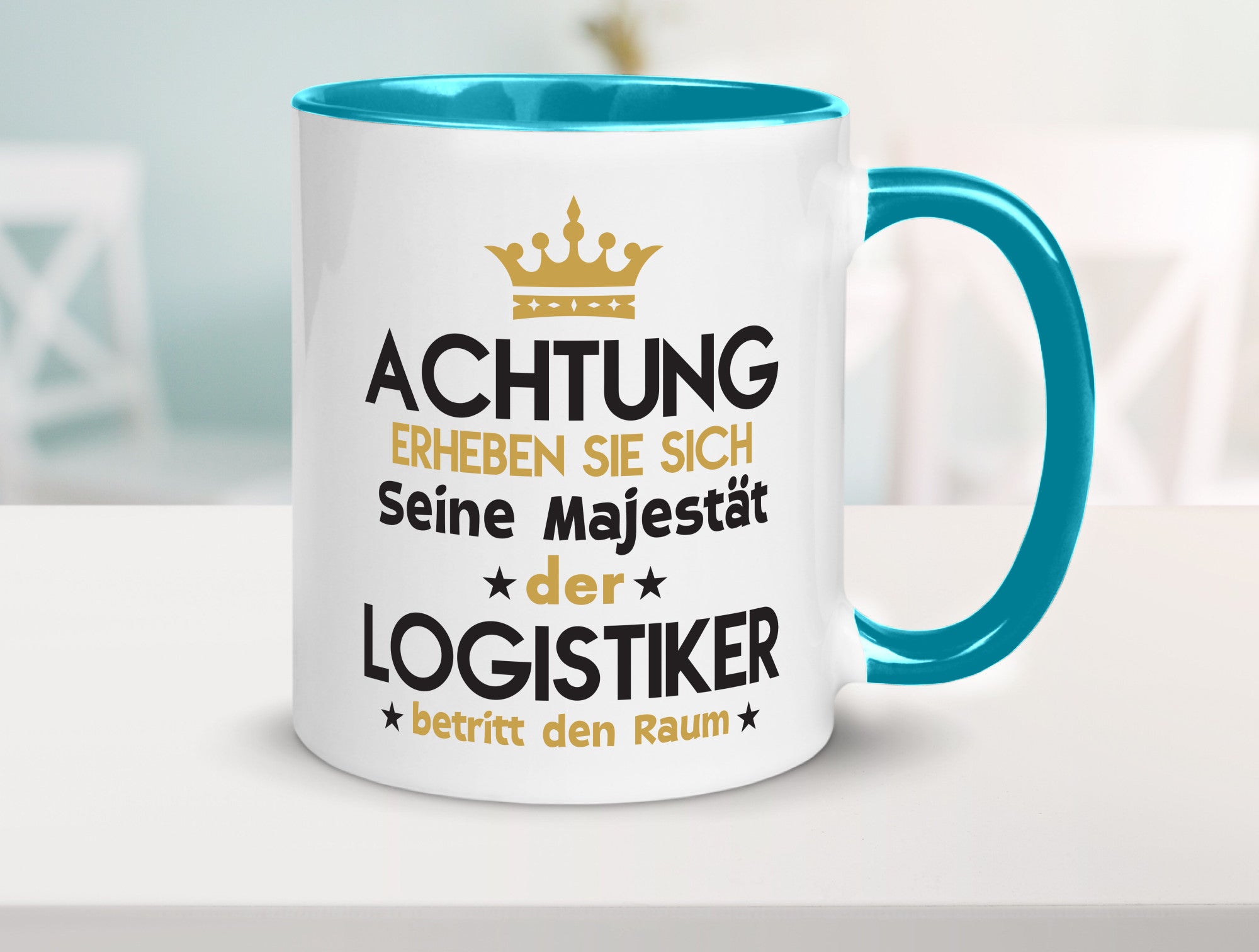 Seine Majestät Logistiker | Beruf Logistik lustiger Spruch Geschenk Arbeit