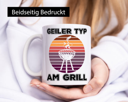 Geiler Typ am Grill | Grillmeister Party Grillen lustig Humor Geschenkidee