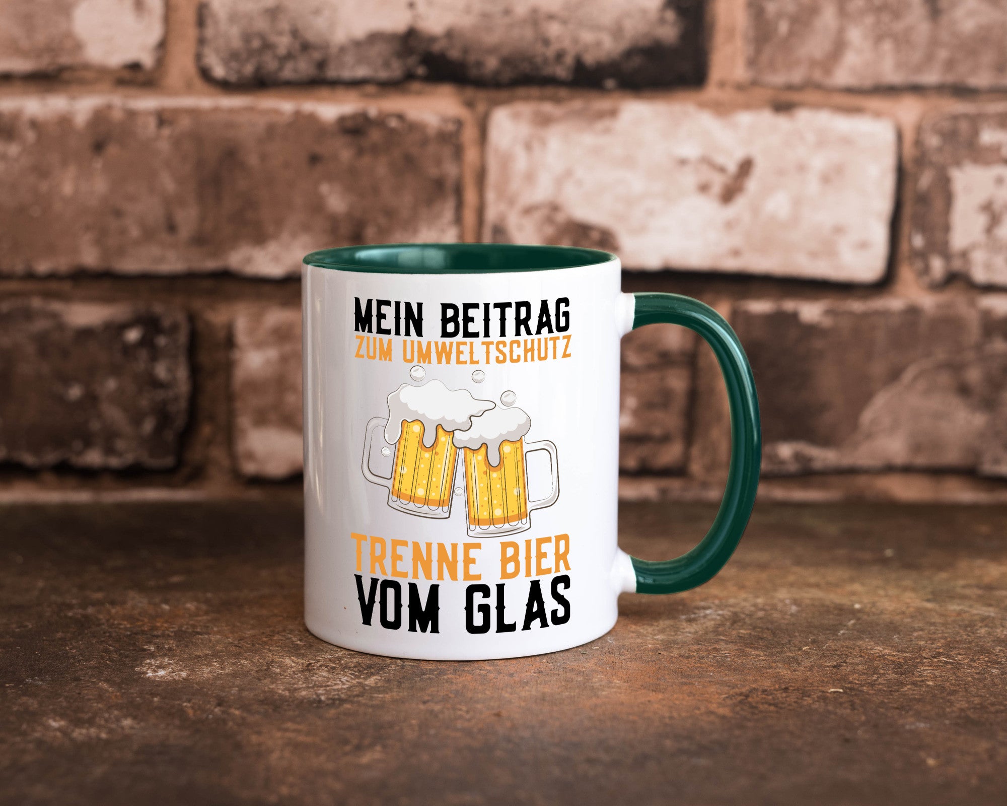 Beitrag zum Umweltschutz | Biertrinker Party Pils lustiger Spruch Geschenk