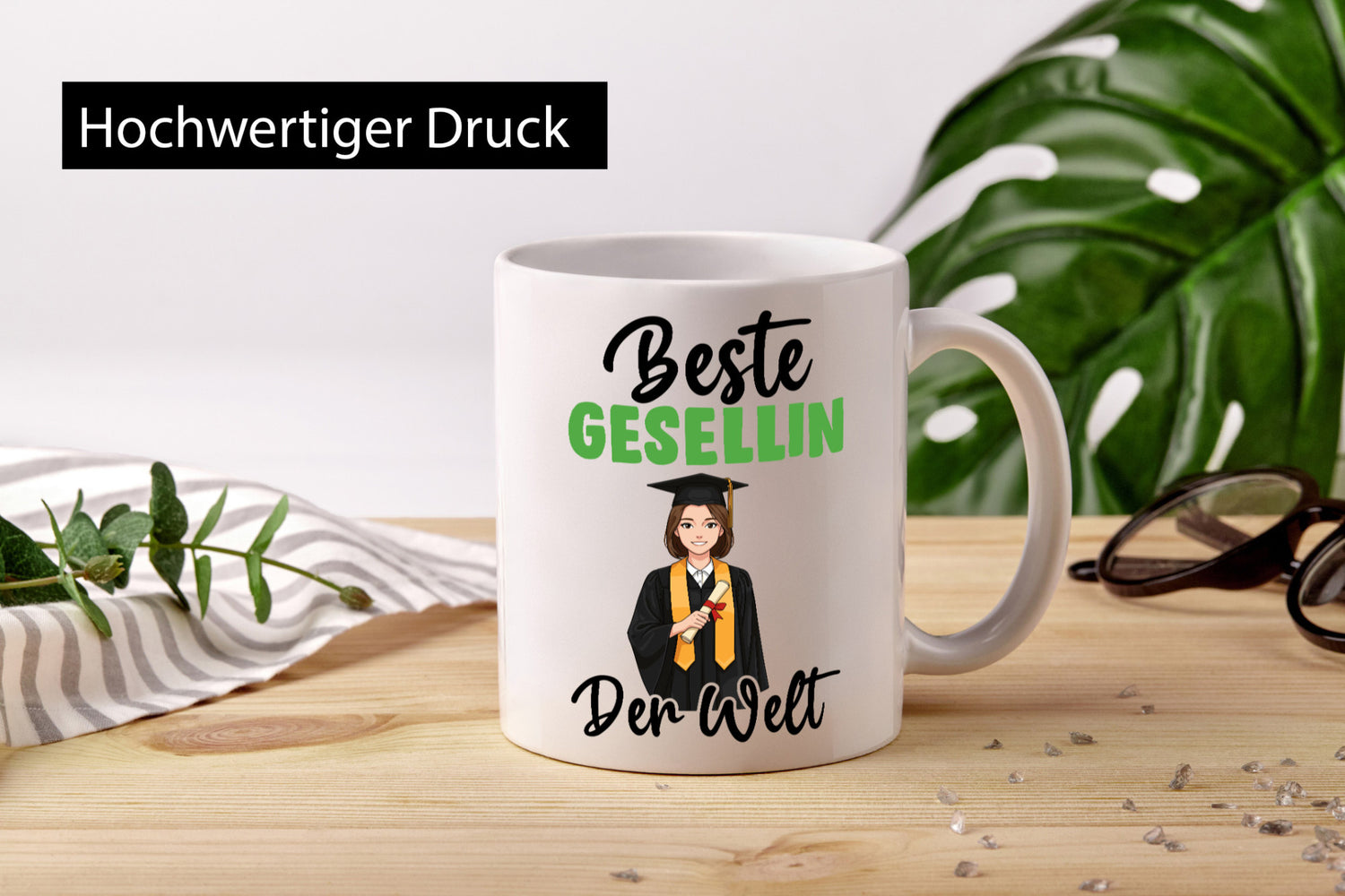 Bester Gesellin | Handwerkerinnen Geschenk Humor Geschenkidee lustiger Spruch