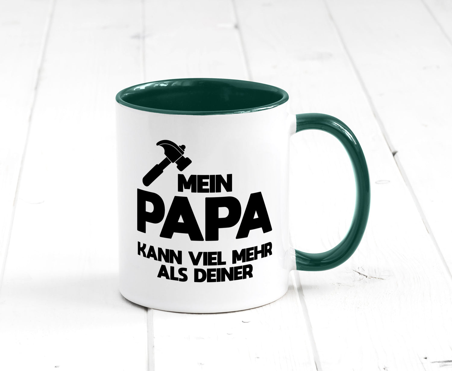 Mein papa kann viel mehr als deiner | Bester lustiger Spruch Geschenk Humor