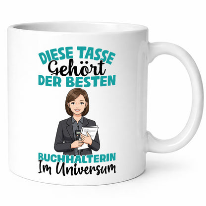 Im Universum: Buchhalterin | Buchhaltung Humor lustiger Spruch Geschenk