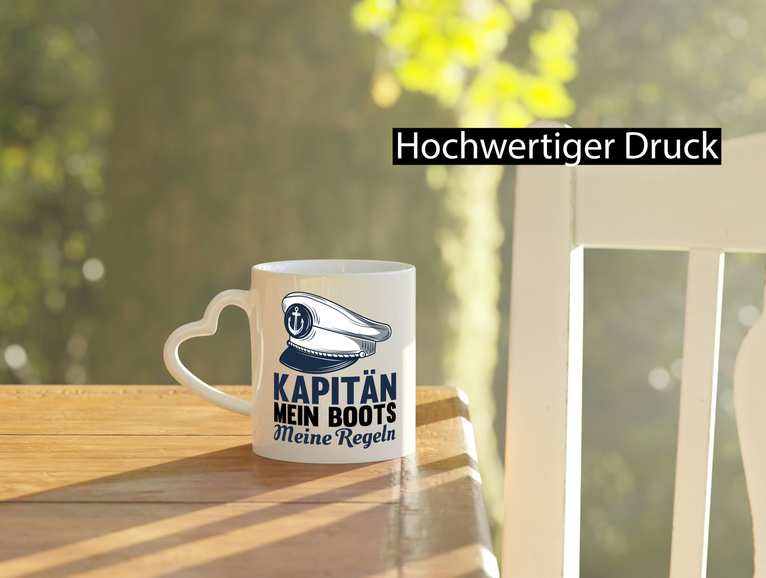 Mein Boot meine Regeln | Kapitän Tasse Schifffahrer Humor Geschenkidee