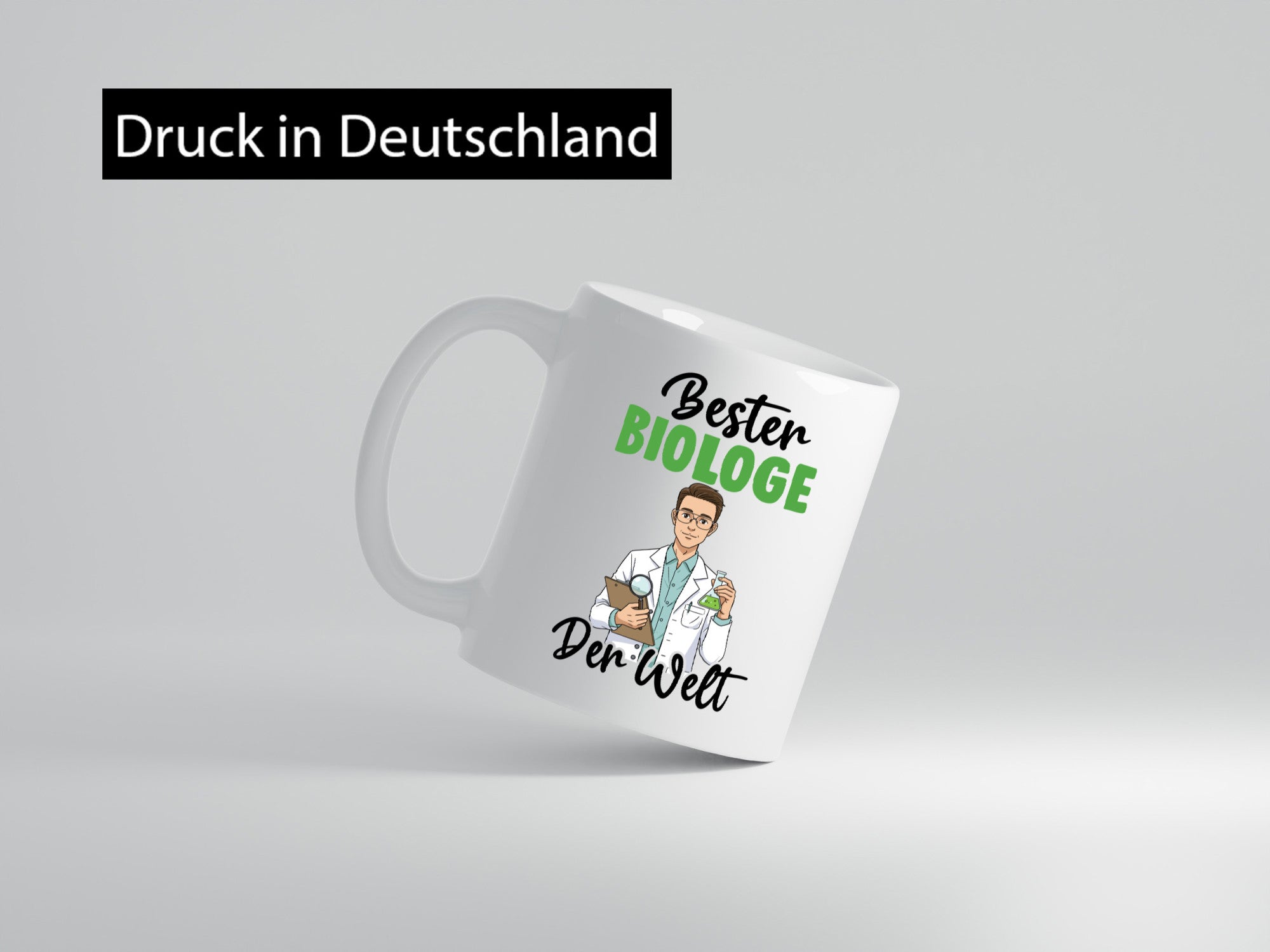 Bester Biologe | Biologie Naturforscher v2 Geschenkidee Humor Tasse