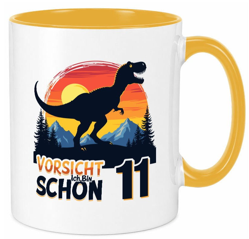 10. Geburtstag | 10 Jahre Dinosaurier v2 lustig Geschenkidee Geschenk Tasse
