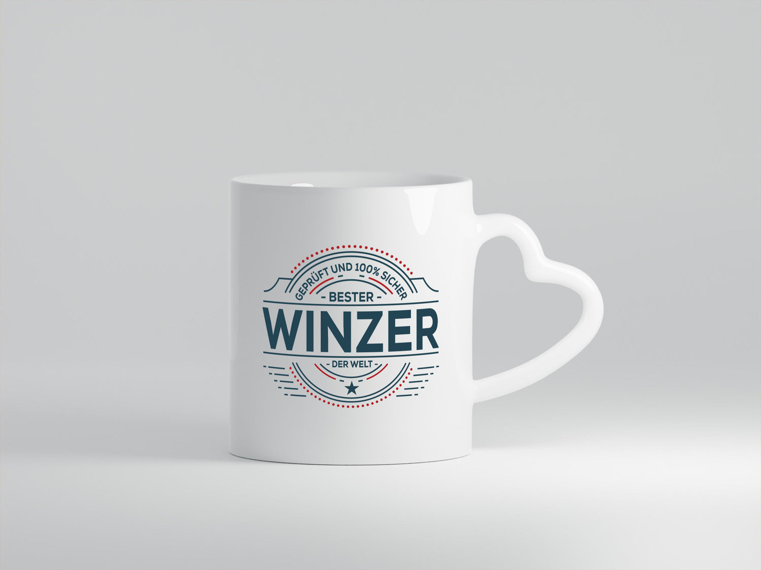 Geprüft und sicher: Winzer | Weinbauer Wein lustig Humor Geschenkidee Geschenk