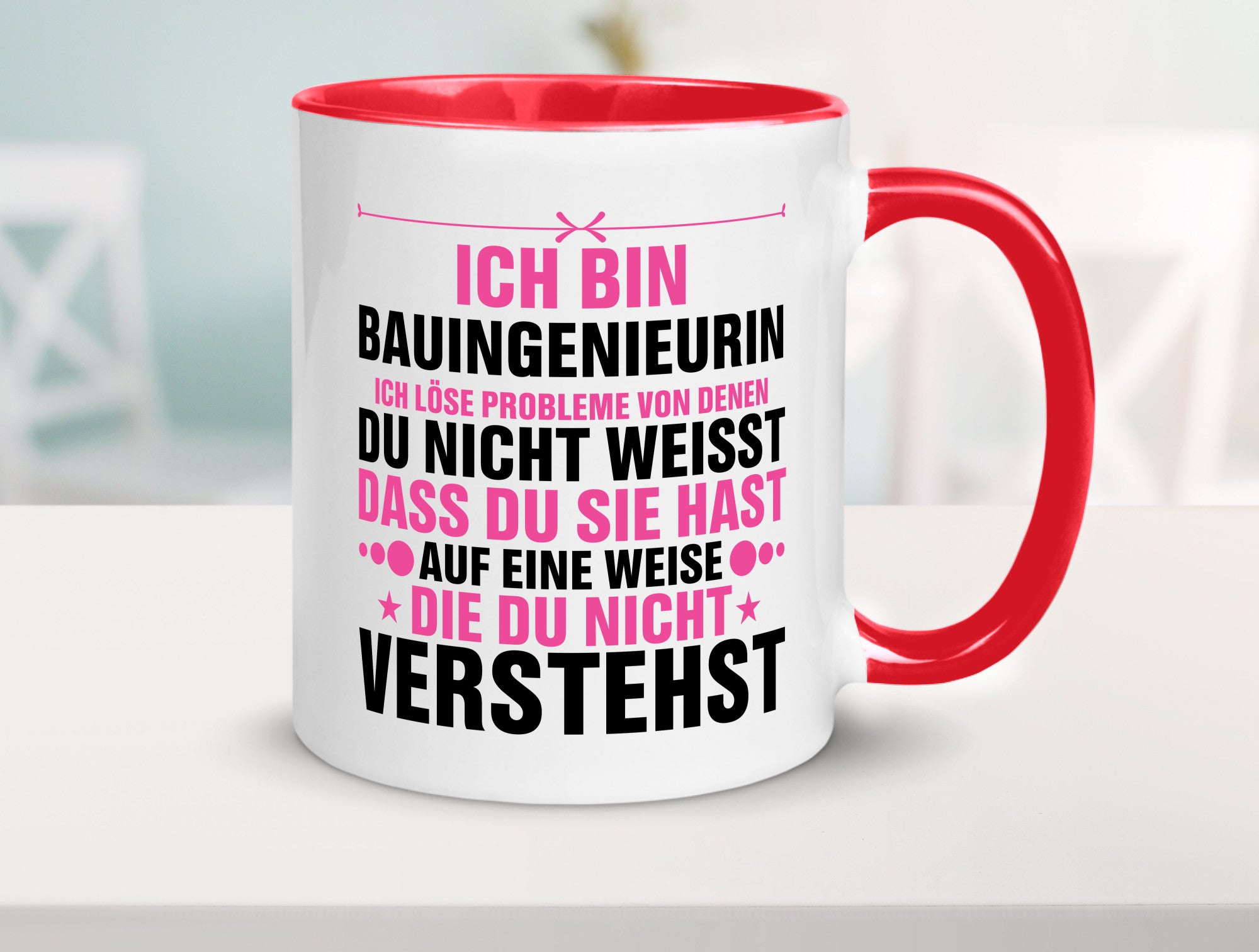 Löse Probleme: Bauingenieurin | Ingenieurin lustig Humor Geschenkidee Geschenk