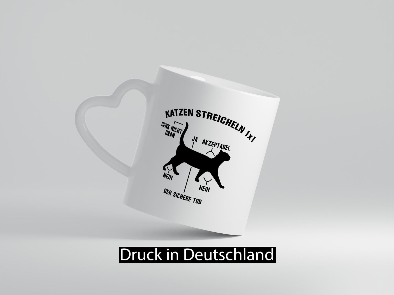 Katzen streicheln 1x1 | Katzenliebhaber Lustige Katze lustig Tierliebhaber