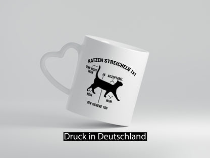 Katzen streicheln 1x1 | Katzenliebhaber Lustige Katze lustig Tierliebhaber