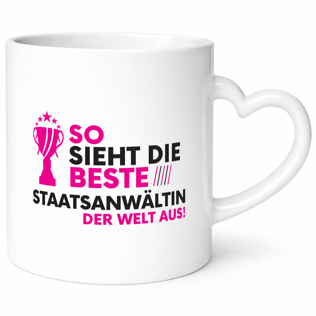 Die Weltbeste Staatsanwältin | Anwältin lustig Humor Geschenkidee Geschenk Tasse