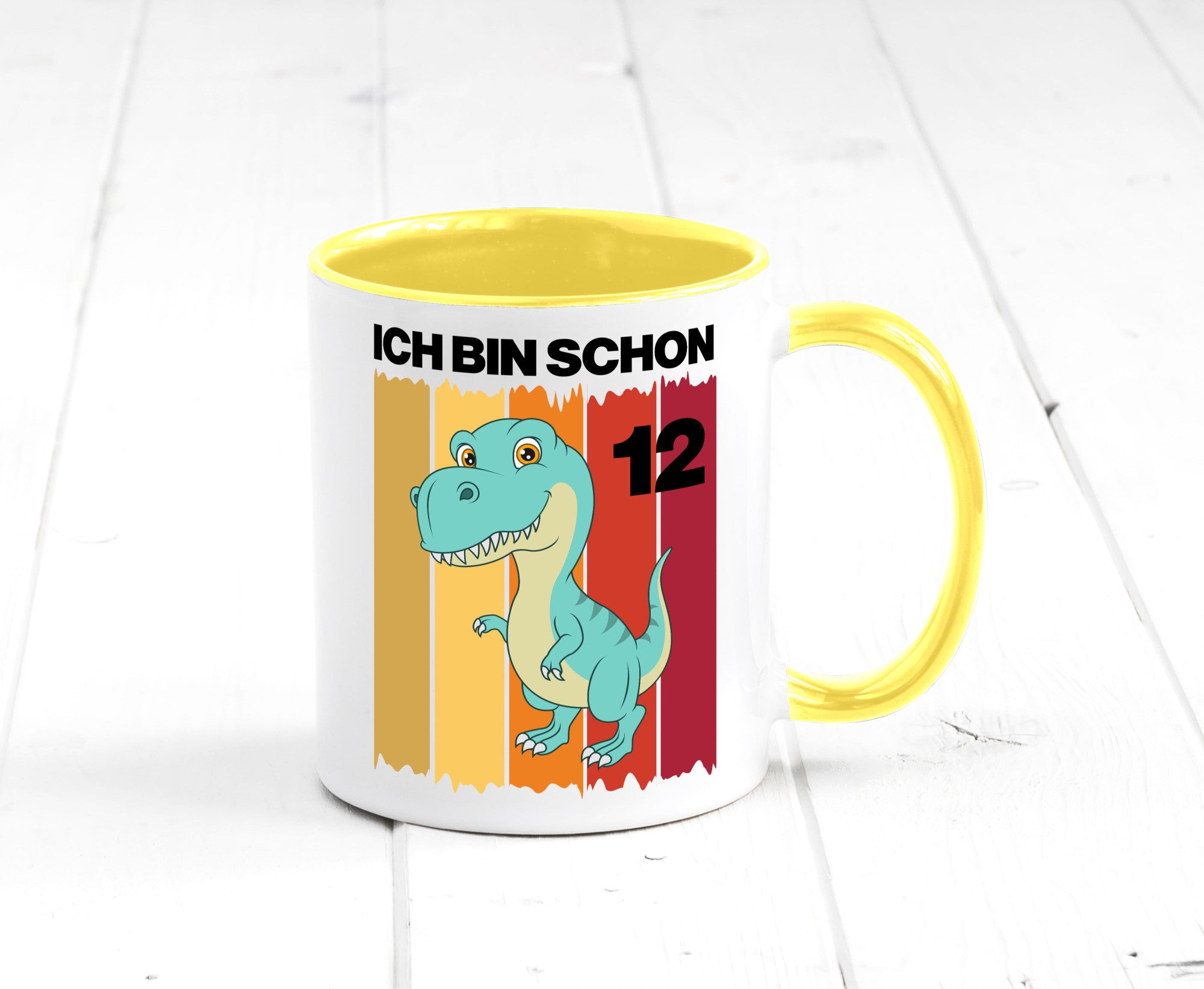 12. Geburtstag | 12 Jahre Dinosaurier lustiger Spruch Geschenk Geschenkidee