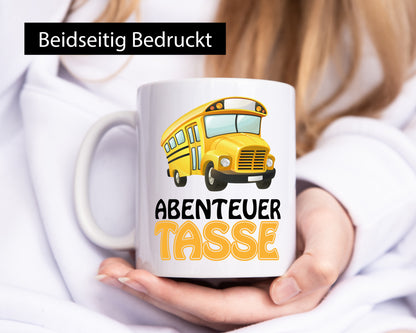 Abendteuer Tasse Geschenk Humor Geschenkidee lustiger Spruch