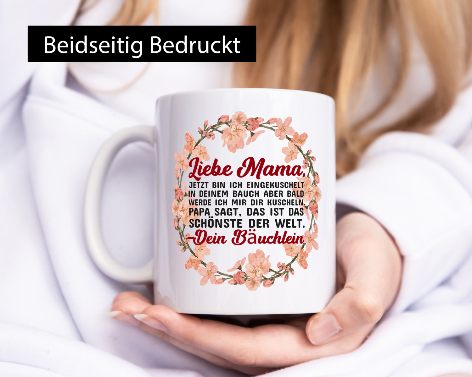 Liebe Mama | Schwangerschaft Tasse Baby süß Humor Familie Geschenkidee