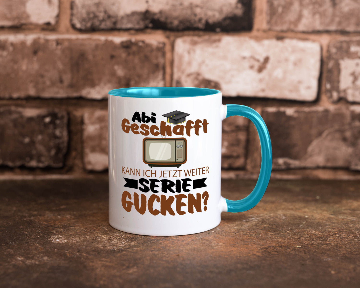 Abi Geschaft | Serie Gucken Bachlor Abitur Geschenk Humor Geschenkidee lustiger