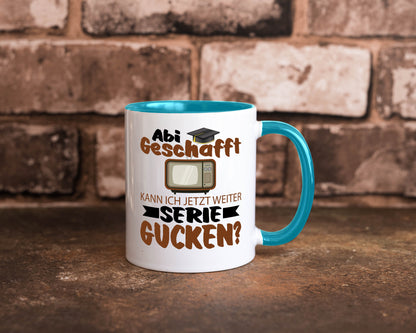 Abi Geschaft | Serie Gucken Bachlor Abitur Geschenk Humor Geschenkidee lustiger