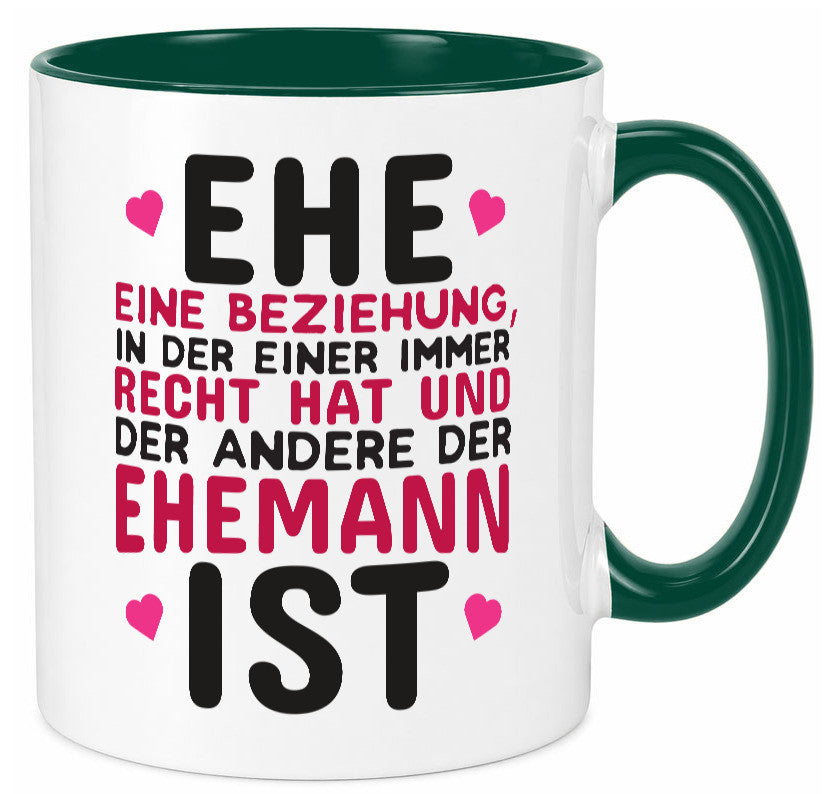 Ehepaar Spruch | Beziehung Tasse Ehemann Geschenk Humor Geschenkidee lustiger