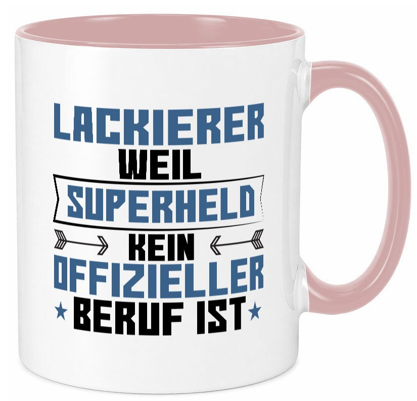 Superheld Lackierer | Definition lackieren lustig Humor Geschenkidee Geschenk Tasse