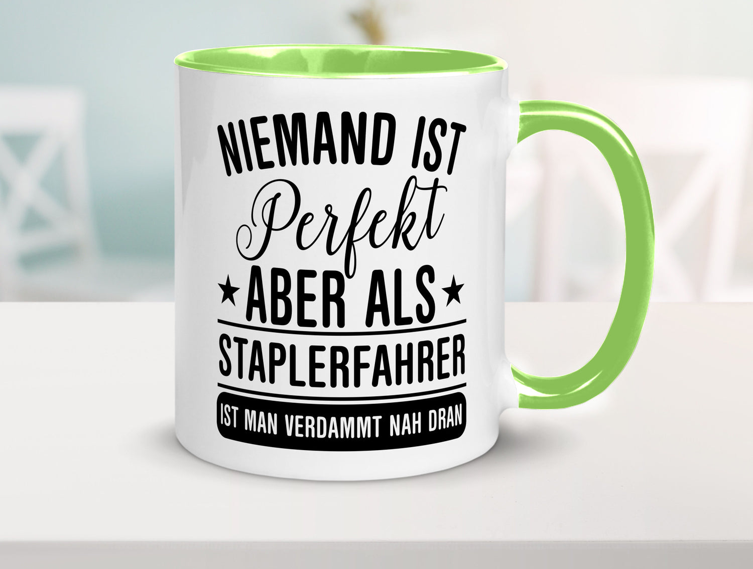 Verdammt nah dran: Staplerfahrer | Gabelstapler Fahrer lustig Humor