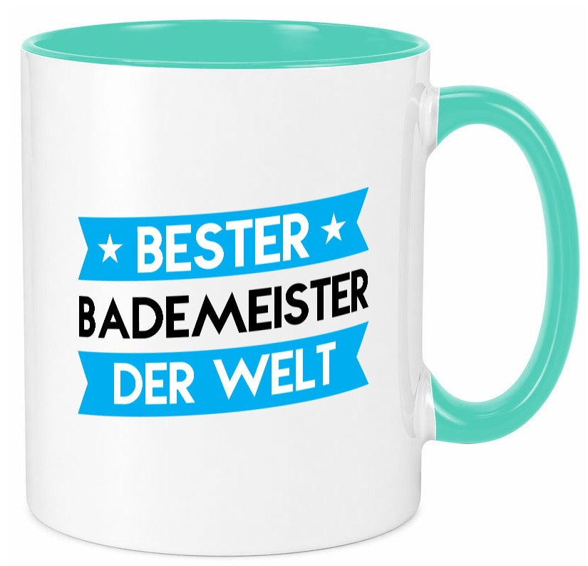 Bester Bademeister | Rettungsschwimmer Humor Geschenkidee Tasse