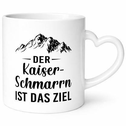 Kaiserschmarrn ist das Ziel | Berge Humor Geschenkidee Tasse