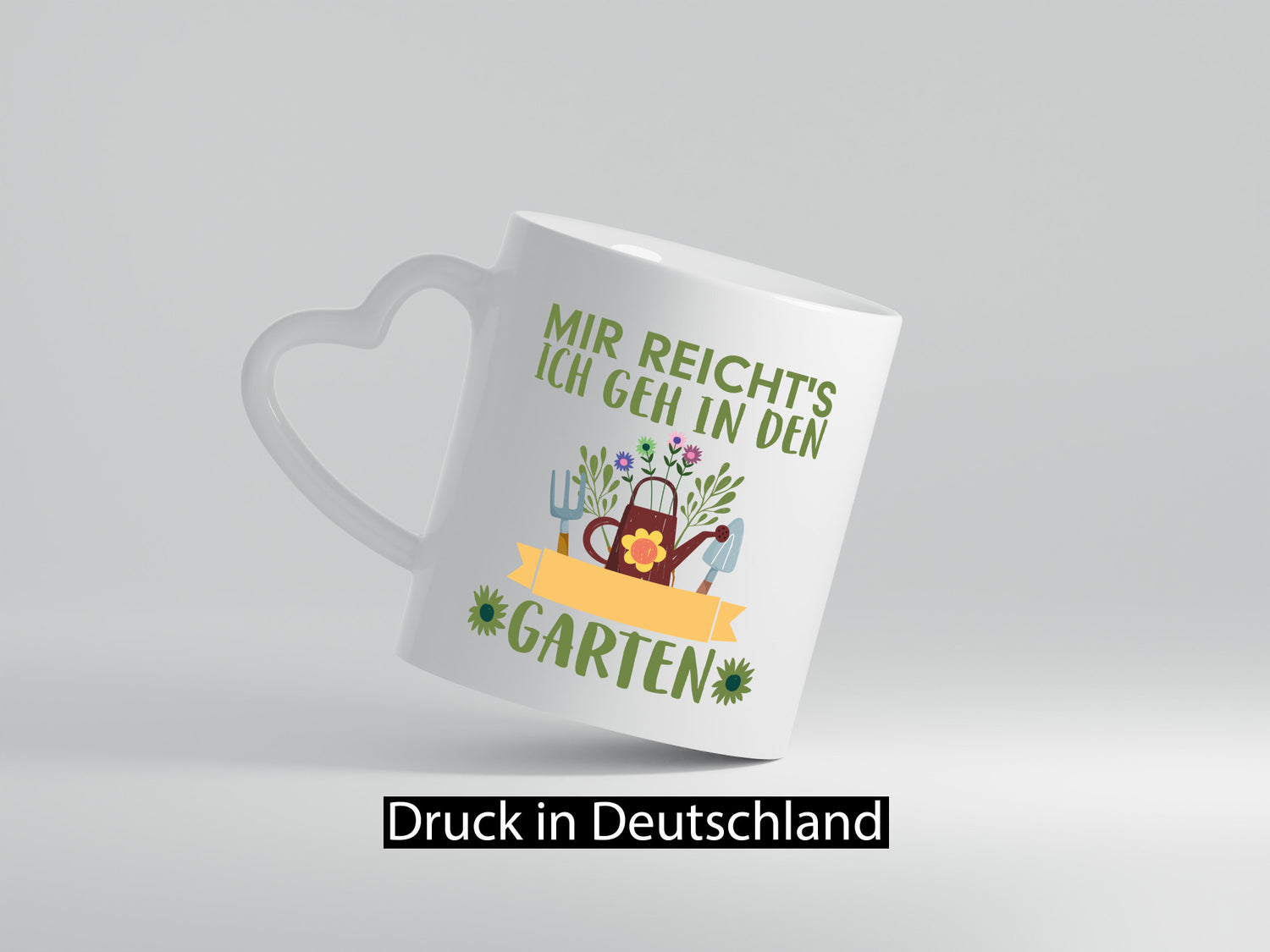 Ich geh in den Garten | Gärtner Tasse Gartenarbeit Humor Arbeit Kollegen Büro