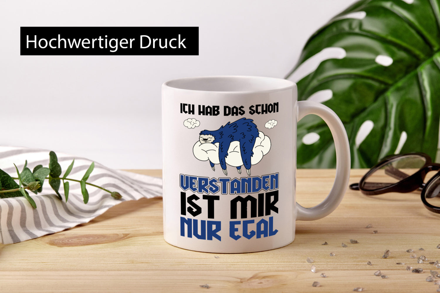 Ist mir nur egal Geschenk Humor Geschenkidee lustiger Spruch Tasse