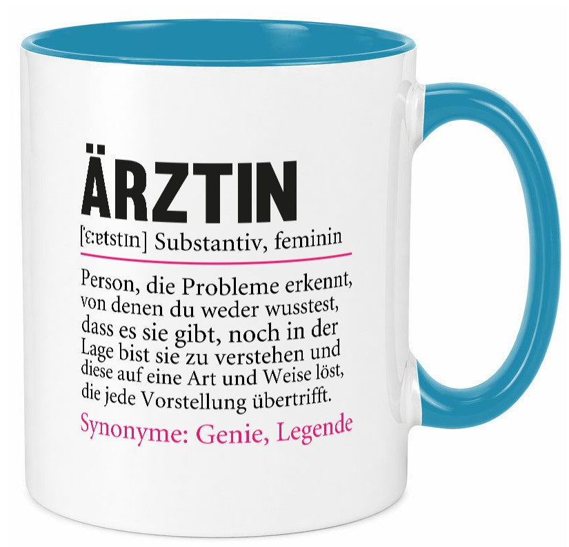 Ãrztin | lustig Medizin Doktorin Fachärztin Humor Geschenkidee Tasse