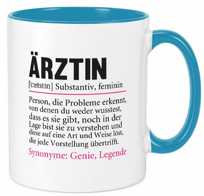 Ãrztin | lustig Medizin Doktorin Fachärztin Humor Geschenkidee Tasse