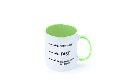 Jetzt kannst du reden | Morgenmuffel Kaffeetrinker Humor Geschenkidee Tasse