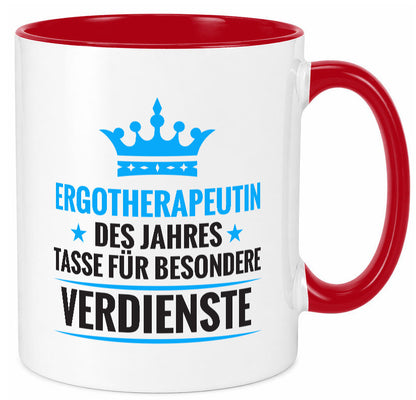 Besonderer Verdienst: Ergotherapeutin | Ergotherapie lustig Humor Geschenkidee