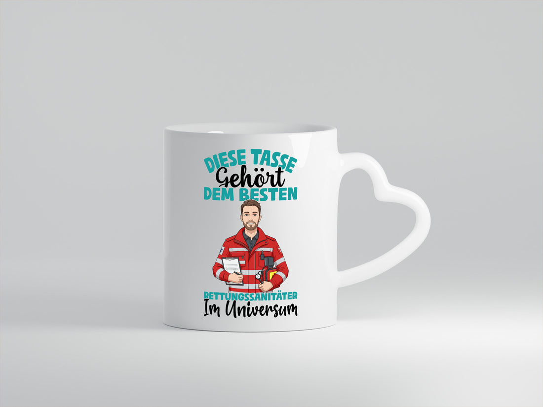 Im Universum: Rettungssanitäter | Sanitäter Geschenkidee Humor Tasse