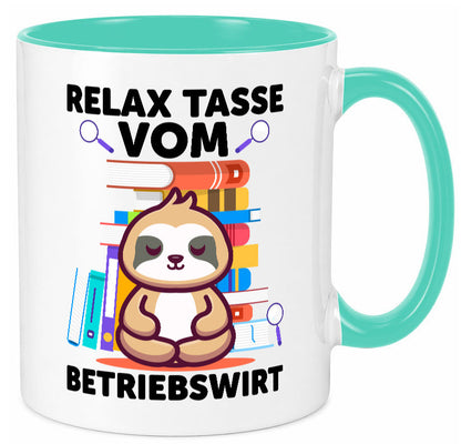 Relax Tasse: Betriebswirt | Betriebswirtschaft lustiger Spruch Geschenk Humor