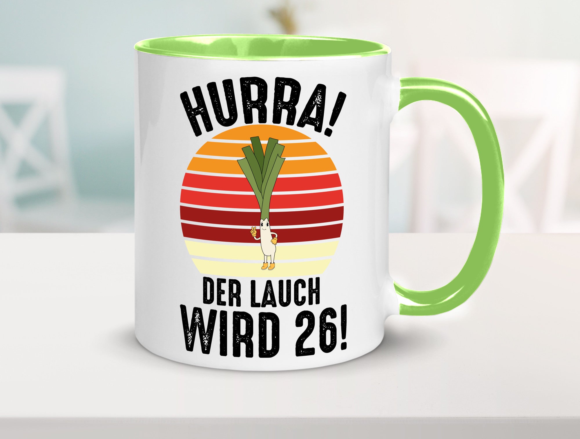 Hurra der lauch wird 26 | 26. Geburtstag Ehrentag lustiger Spruch Geschenk